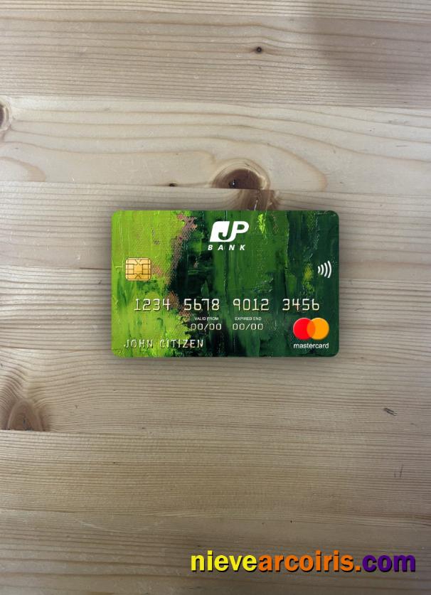 Japan Post bank mastercard photolook